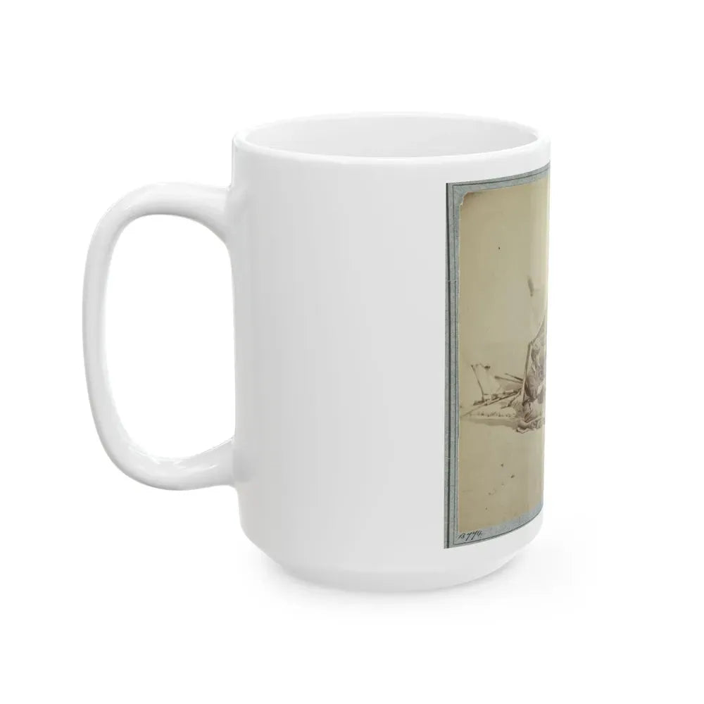 22d New York State Militia Near Harpers Ferry, Va., 1861 I.E.1862 (U.S. Civil War) White Coffee Mug - Go Mug Yourself
