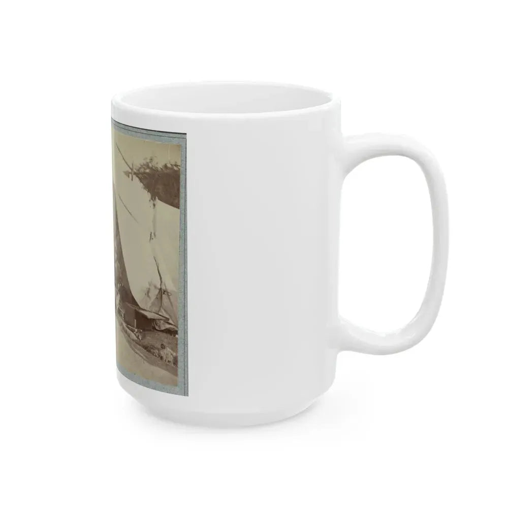 22d New York State Militia Near Harpers Ferry, Va., 1861 I.E.1862 (U.S. Civil War) White Coffee Mug - Go Mug Yourself