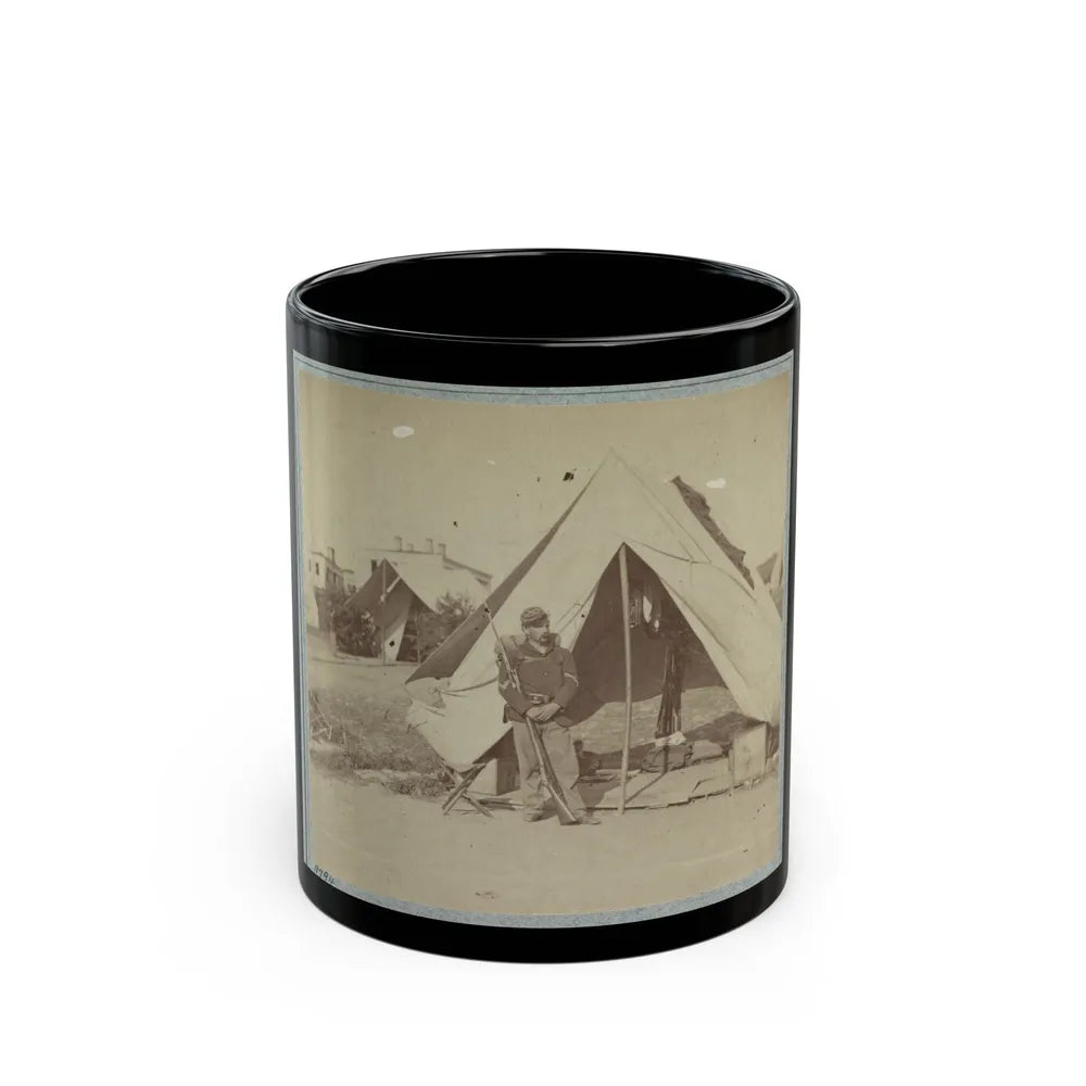 22d New York State Militia Near Harpers Ferry, Va., 1861 I.E.1862 001 (U.S. Civil War) Black Coffee Mug-11oz-Go Mug Yourself