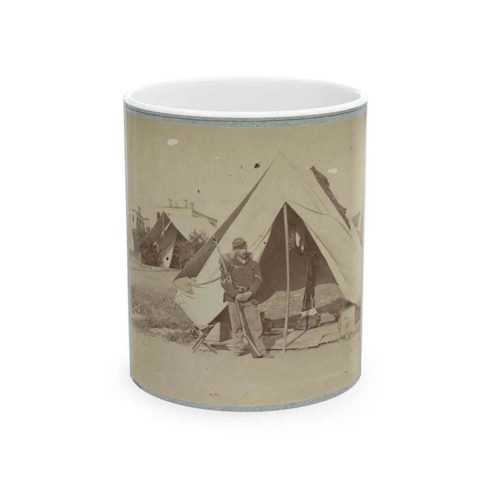 22d New York State Militia Near Harpers Ferry, Va., 1861 I.E.1862 001 (U.S. Civil War) White Coffee Mug-11oz-Go Mug Yourself