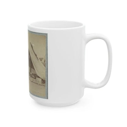 22d New York State Militia Near Harpers Ferry, Va., 1861 I.E.1862 001 (U.S. Civil War) White Coffee Mug-Go Mug Yourself