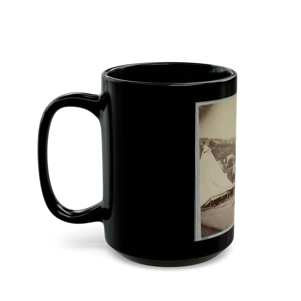 22d New York State Militia Near Harpers Ferry, Va., 1861 I.E.1862 001(2) (U.S. Civil War) Black Coffee Mug-Go Mug Yourself