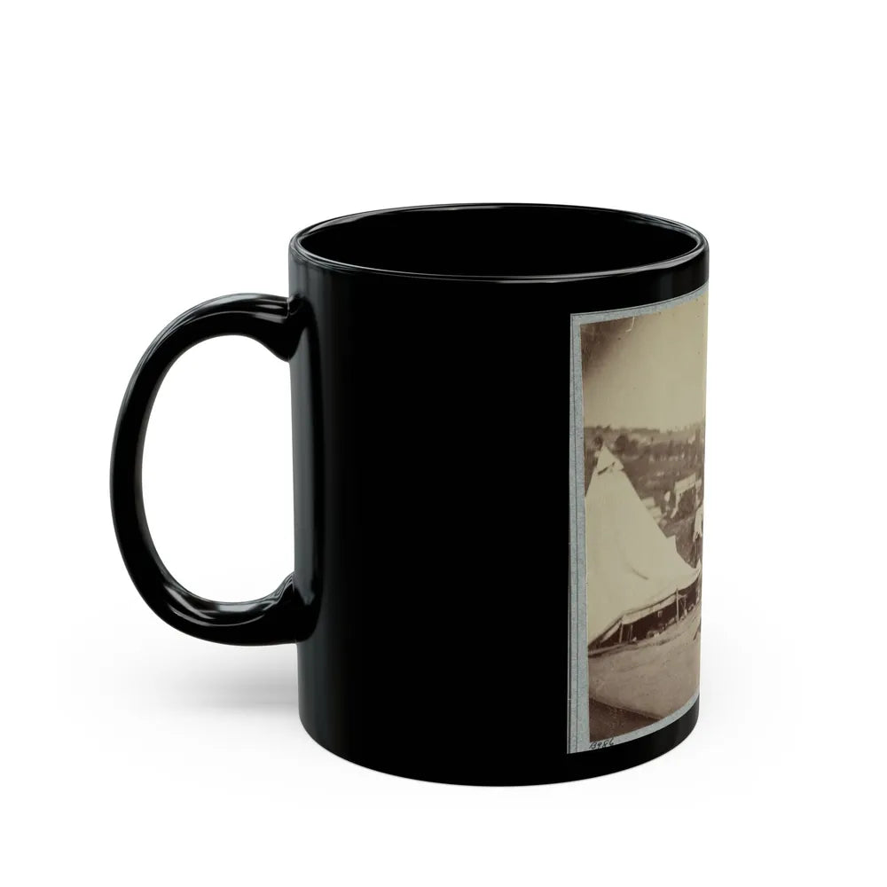 22d New York State Militia Near Harpers Ferry, Va., 1861 I.E.1862 001(2) (U.S. Civil War) Black Coffee Mug-Go Mug Yourself