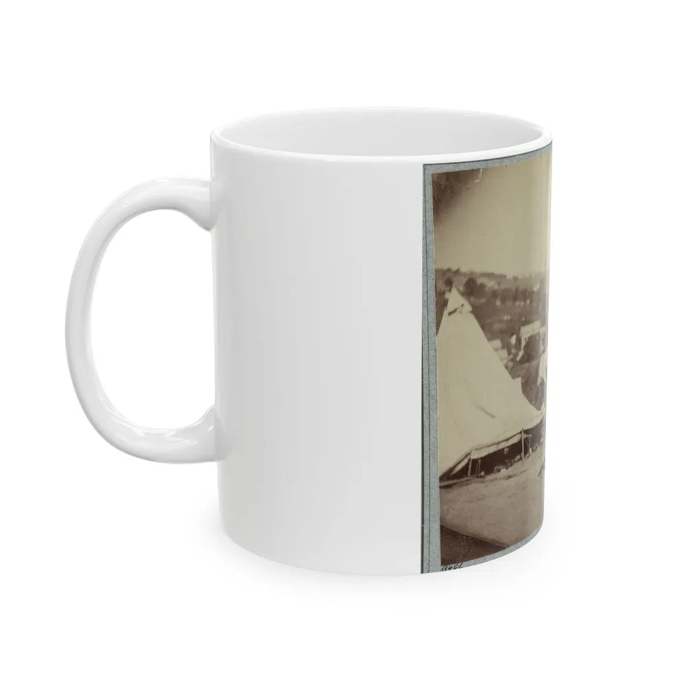 22d New York State Militia Near Harpers Ferry, Va., 1861 I.E.1862 001(2) (U.S. Civil War) White Coffee Mug-Go Mug Yourself