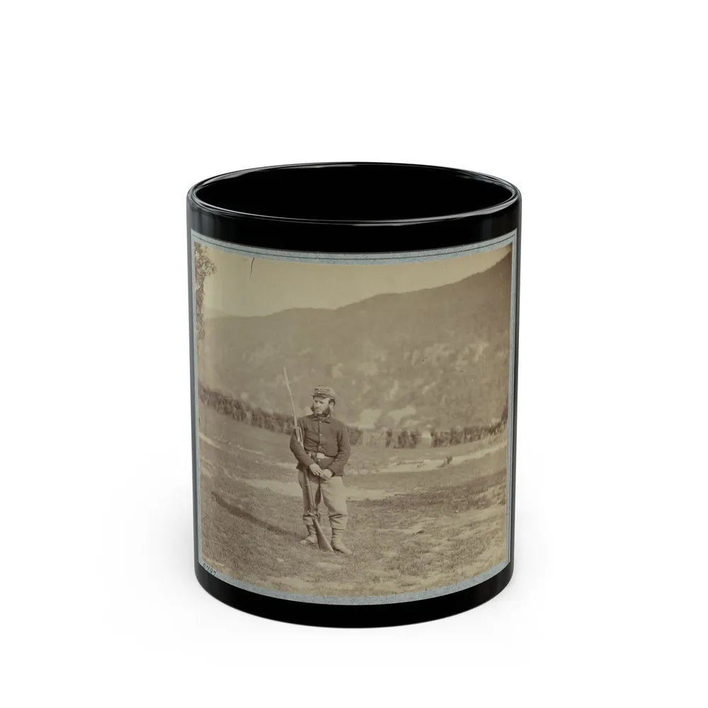 22d New York State Militia Near Harpers Ferry, Va., 1861 I.E.1862 002 (U.S. Civil War) Black Coffee Mug-11oz-Go Mug Yourself