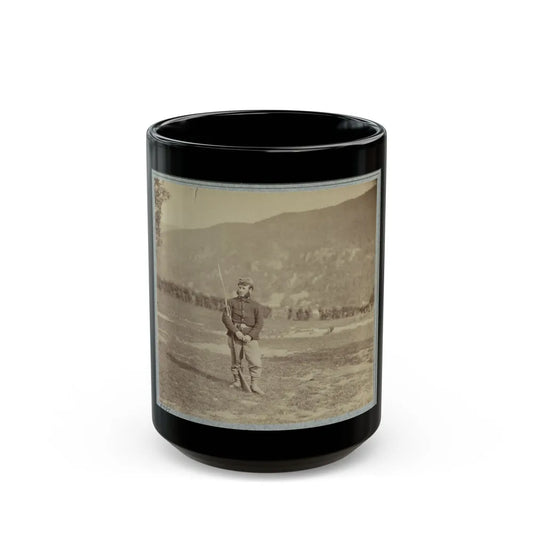 22d New York State Militia Near Harpers Ferry, Va., 1861 I.E.1862 002 (U.S. Civil War) Black Coffee Mug-15oz-Go Mug Yourself