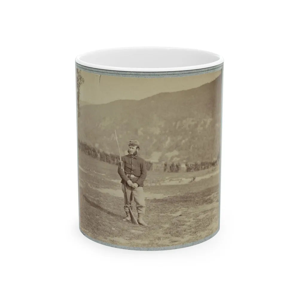 22d New York State Militia Near Harpers Ferry, Va., 1861 I.E.1862 002 (U.S. Civil War) White Coffee Mug-11oz-Go Mug Yourself