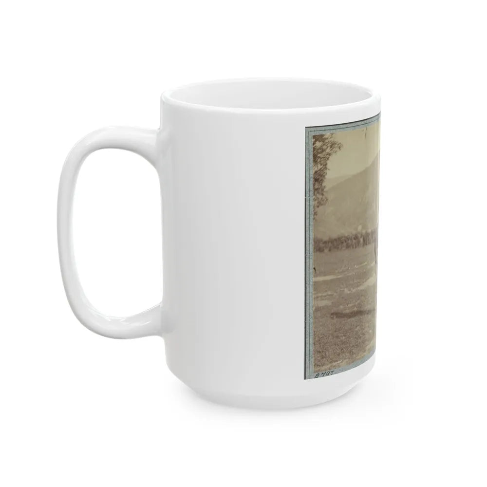 22d New York State Militia Near Harpers Ferry, Va., 1861 I.E.1862 002 (U.S. Civil War) White Coffee Mug-Go Mug Yourself