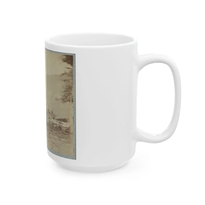 22d New York State Militia Near Harpers Ferry, Va., 1861 I.E.1862 002(2) (U.S. Civil War) White Coffee Mug-Go Mug Yourself