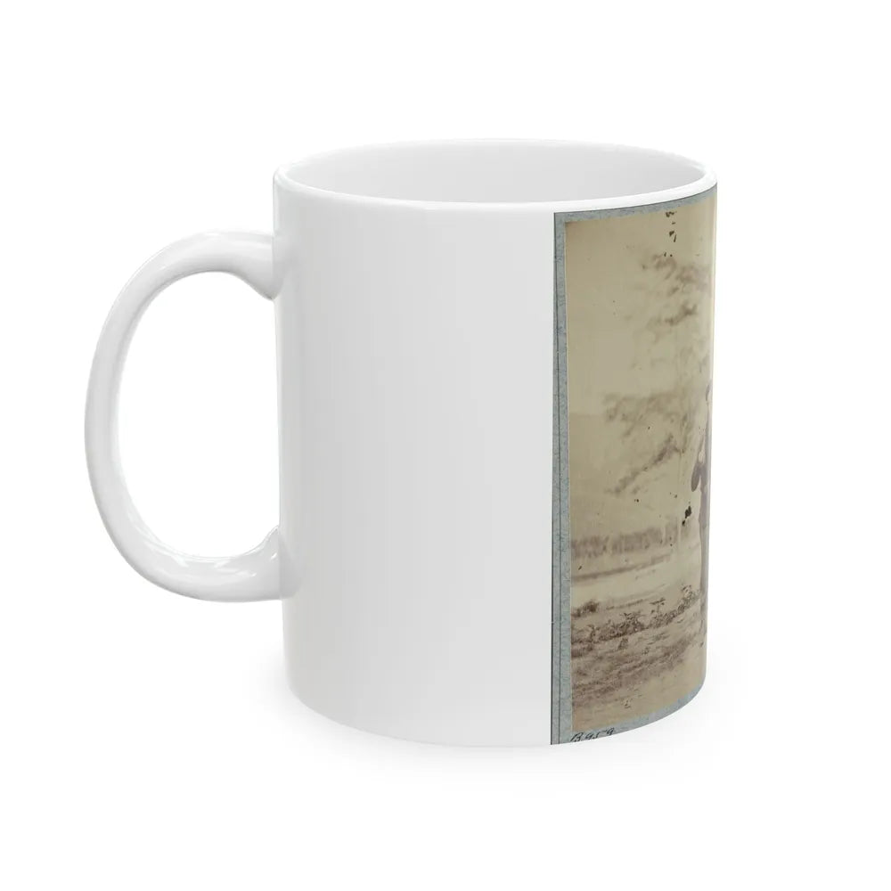 22d New York State Militia Near Harpers Ferry, Va., 1861 I.E.1862 002(2) (U.S. Civil War) White Coffee Mug-Go Mug Yourself