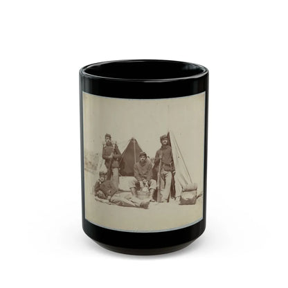 22d New York State Militia Near Harpers Ferry, Va., 1861 I.E.1862 003 (U.S. Civil War) Black Coffee Mug-15oz-Go Mug Yourself