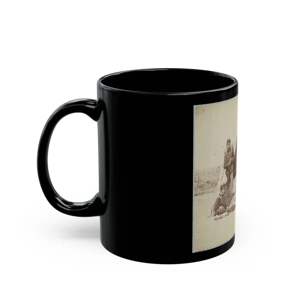 22d New York State Militia Near Harpers Ferry, Va., 1861 I.E.1862 003 (U.S. Civil War) Black Coffee Mug-Go Mug Yourself