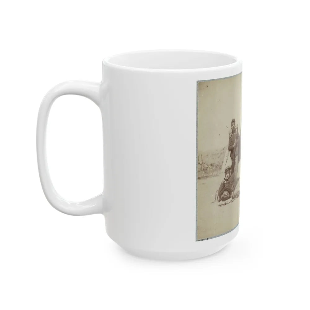 22d New York State Militia Near Harpers Ferry, Va., 1861 I.E.1862 003 (U.S. Civil War) White Coffee Mug-Go Mug Yourself