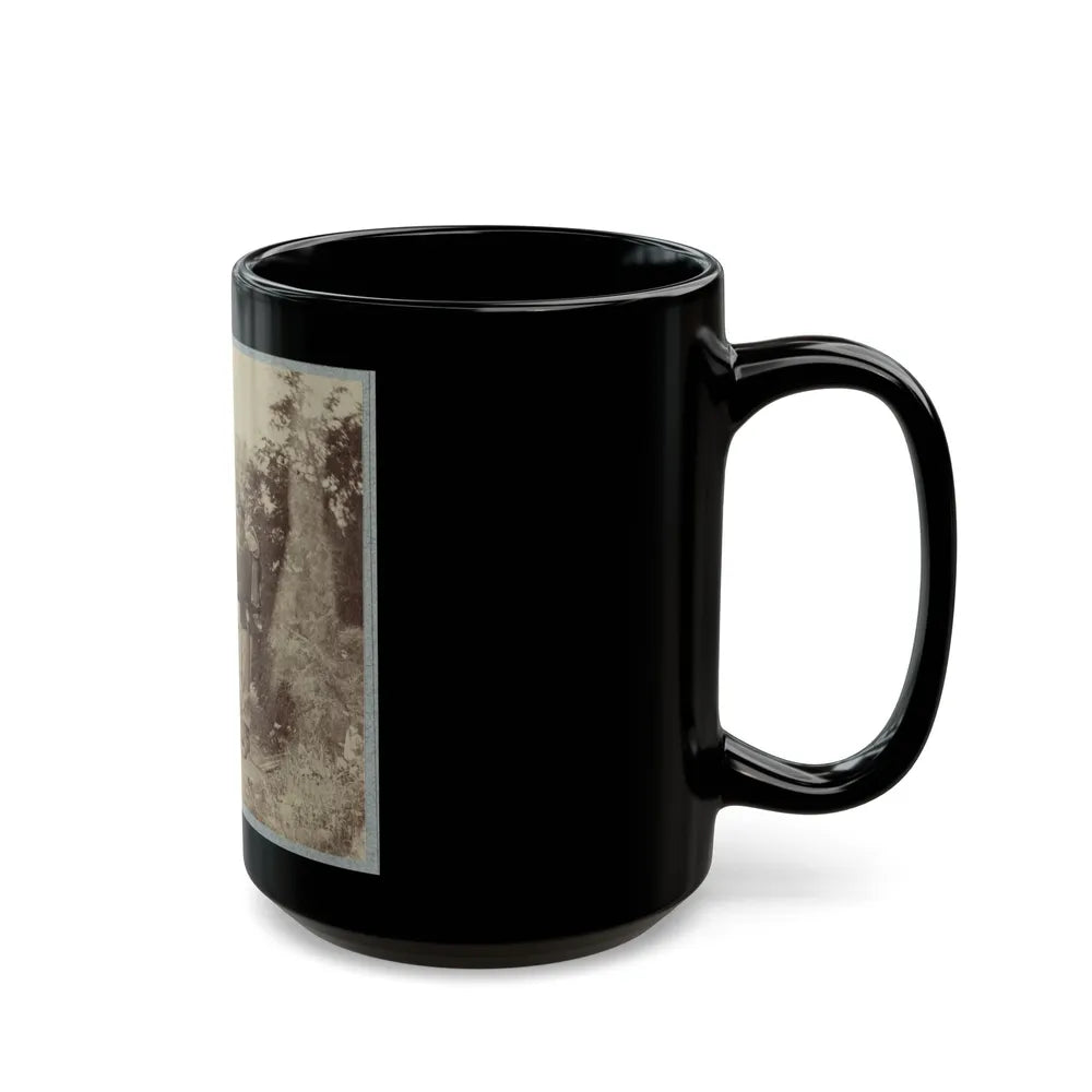 22d New York State Militia Near Harpers Ferry, Va., 1861 I.E.1862 003(2) (U.S. Civil War) Black Coffee Mug-Go Mug Yourself