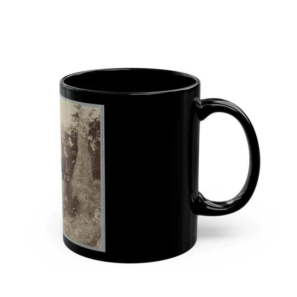 22d New York State Militia Near Harpers Ferry, Va., 1861 I.E.1862 003(2) (U.S. Civil War) Black Coffee Mug-Go Mug Yourself