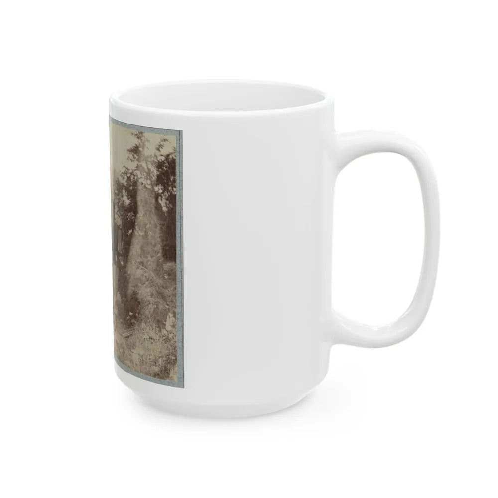 22d New York State Militia Near Harpers Ferry, Va., 1861 I.E.1862 003(2) (U.S. Civil War) White Coffee Mug-Go Mug Yourself