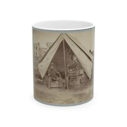 22d New York State Militia Near Harpers Ferry, Va., 1861 I.E.1862 004 (U.S. Civil War) White Coffee Mug-11oz-Go Mug Yourself