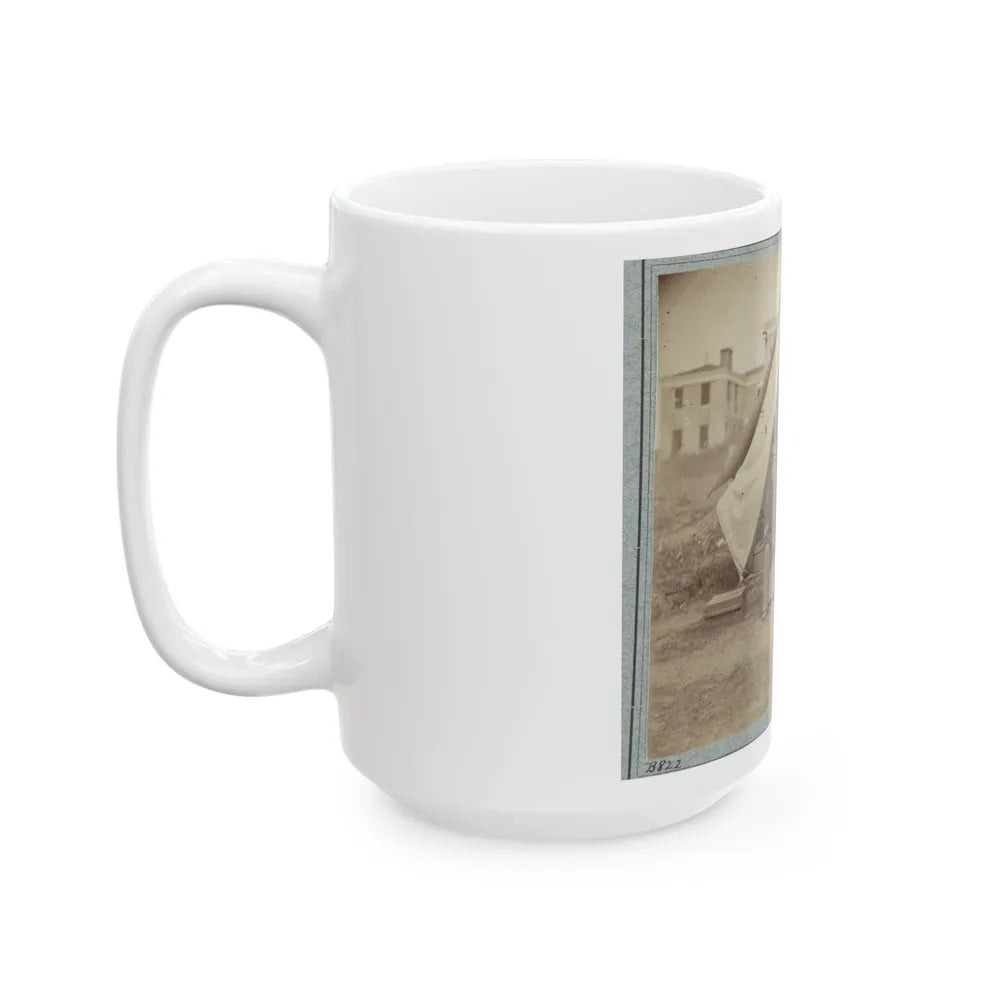 22d New York State Militia Near Harpers Ferry, Va., 1861 I.E.1862 004 (U.S. Civil War) White Coffee Mug-Go Mug Yourself