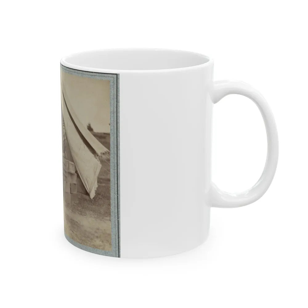 22d New York State Militia Near Harpers Ferry, Va., 1861 I.E.1862 004 (U.S. Civil War) White Coffee Mug-Go Mug Yourself