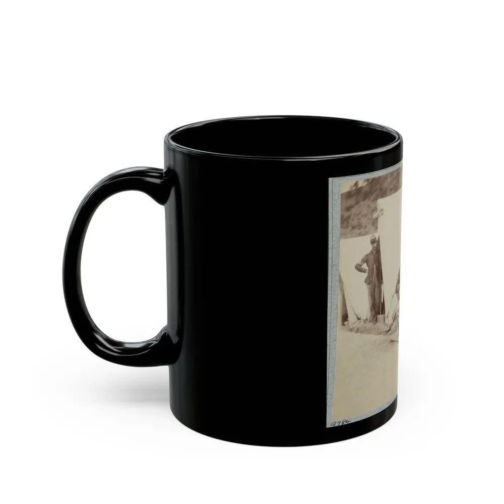 22d New York State Militia Near Harpers Ferry, Va., 1861 I.E.1862 004(2) (U.S. Civil War) Black Coffee Mug-Go Mug Yourself