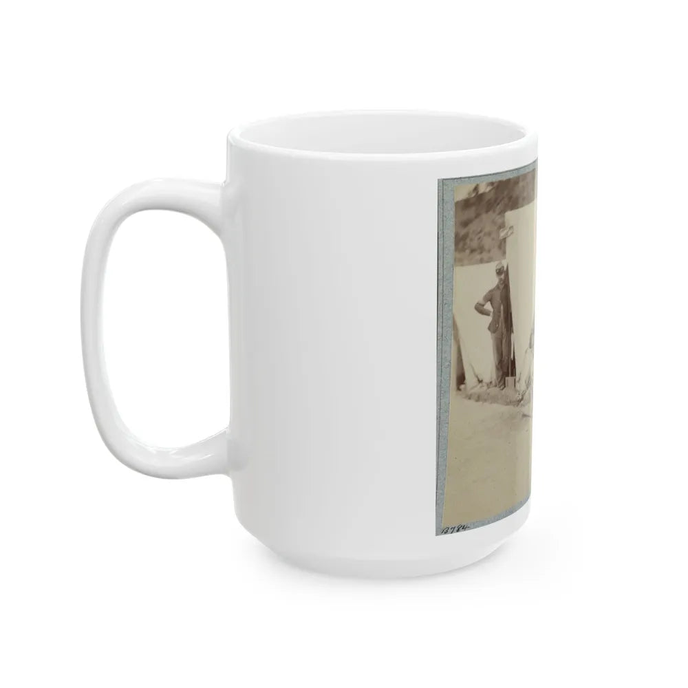 22d New York State Militia Near Harpers Ferry, Va., 1861 I.E.1862 004(2) (U.S. Civil War) White Coffee Mug-Go Mug Yourself