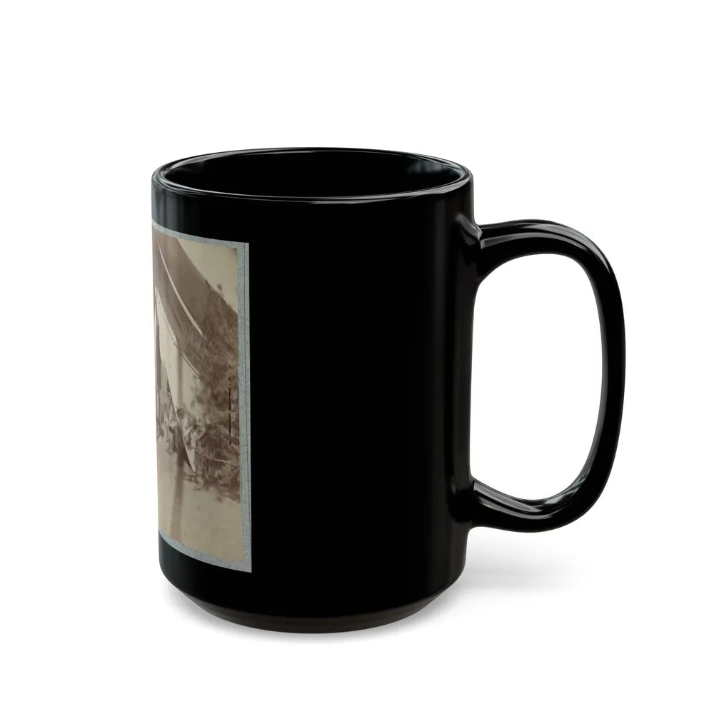 22d New York State Militia Near Harpers Ferry, Va., 1861 I.E.1862 005 (U.S. Civil War) Black Coffee Mug-Go Mug Yourself