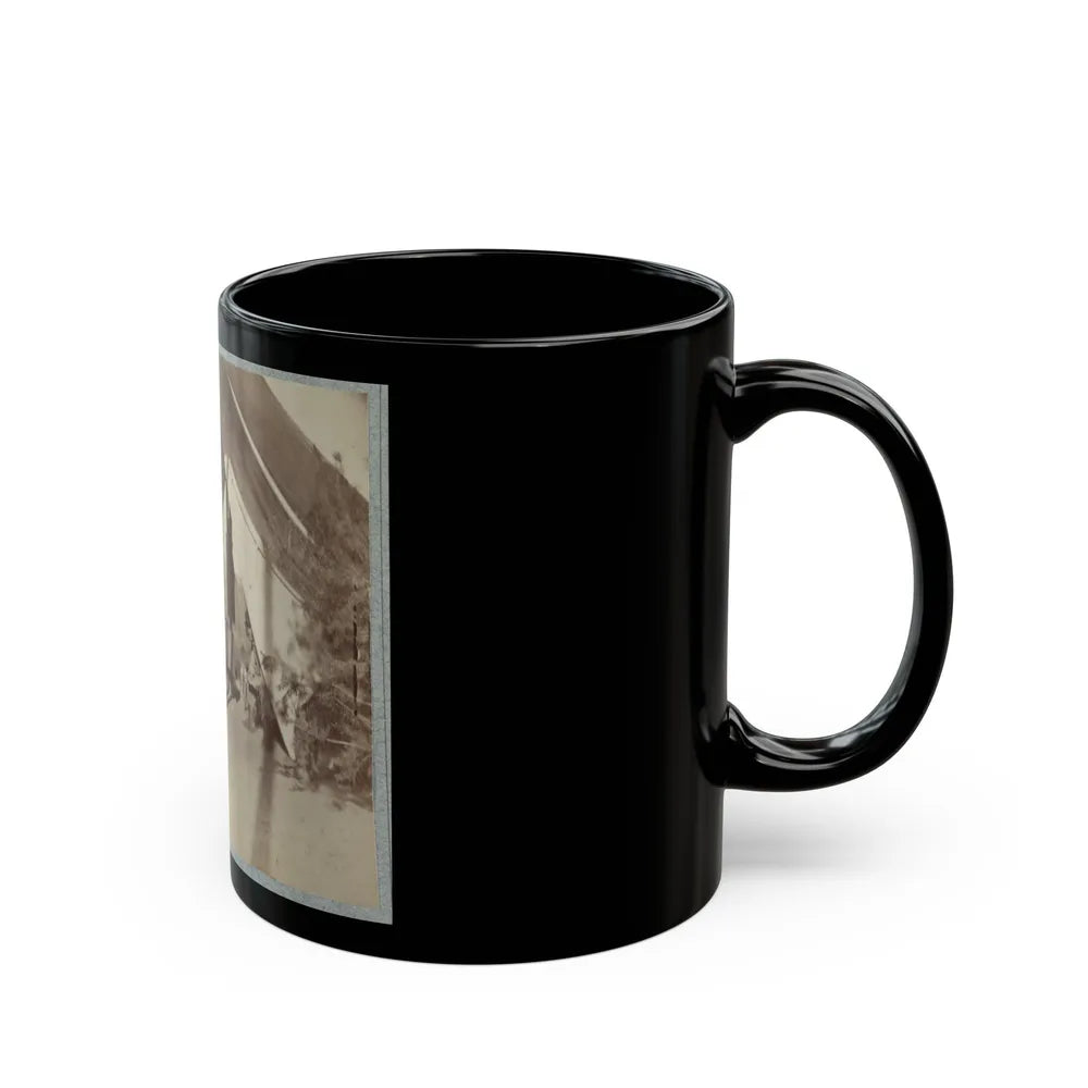 22d New York State Militia Near Harpers Ferry, Va., 1861 I.E.1862 005 (U.S. Civil War) Black Coffee Mug-Go Mug Yourself