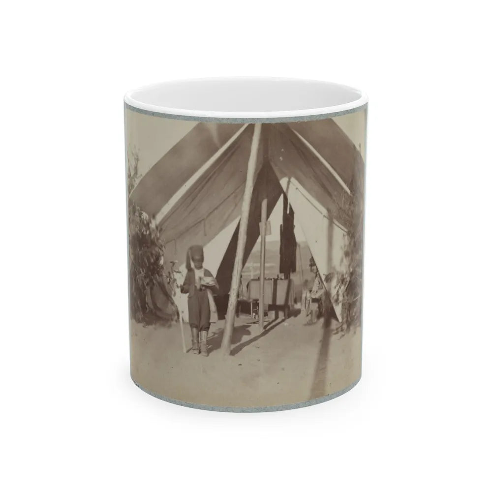 22d New York State Militia Near Harpers Ferry, Va., 1861 I.E.1862 005 (U.S. Civil War) White Coffee Mug-11oz-Go Mug Yourself