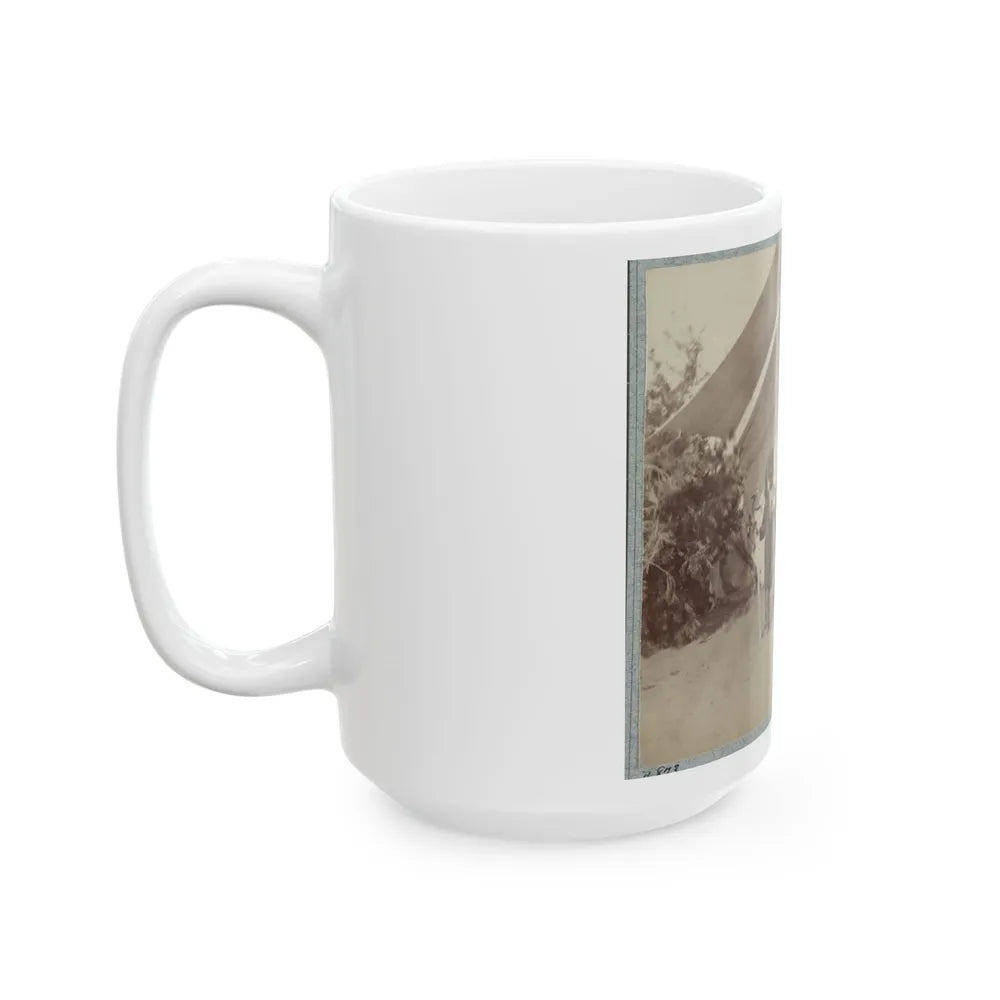 22d New York State Militia Near Harpers Ferry, Va., 1861 I.E.1862 005 (U.S. Civil War) White Coffee Mug-Go Mug Yourself