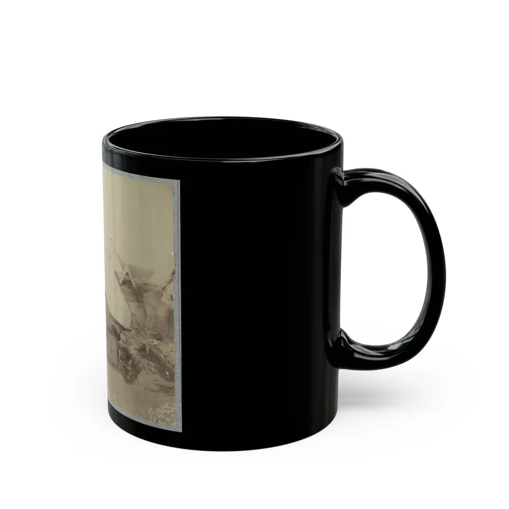 22d New York State Militia Near Harpers Ferry, Va., 1861 I.E.1862 005(2) (U.S. Civil War) Black Coffee Mug-Go Mug Yourself