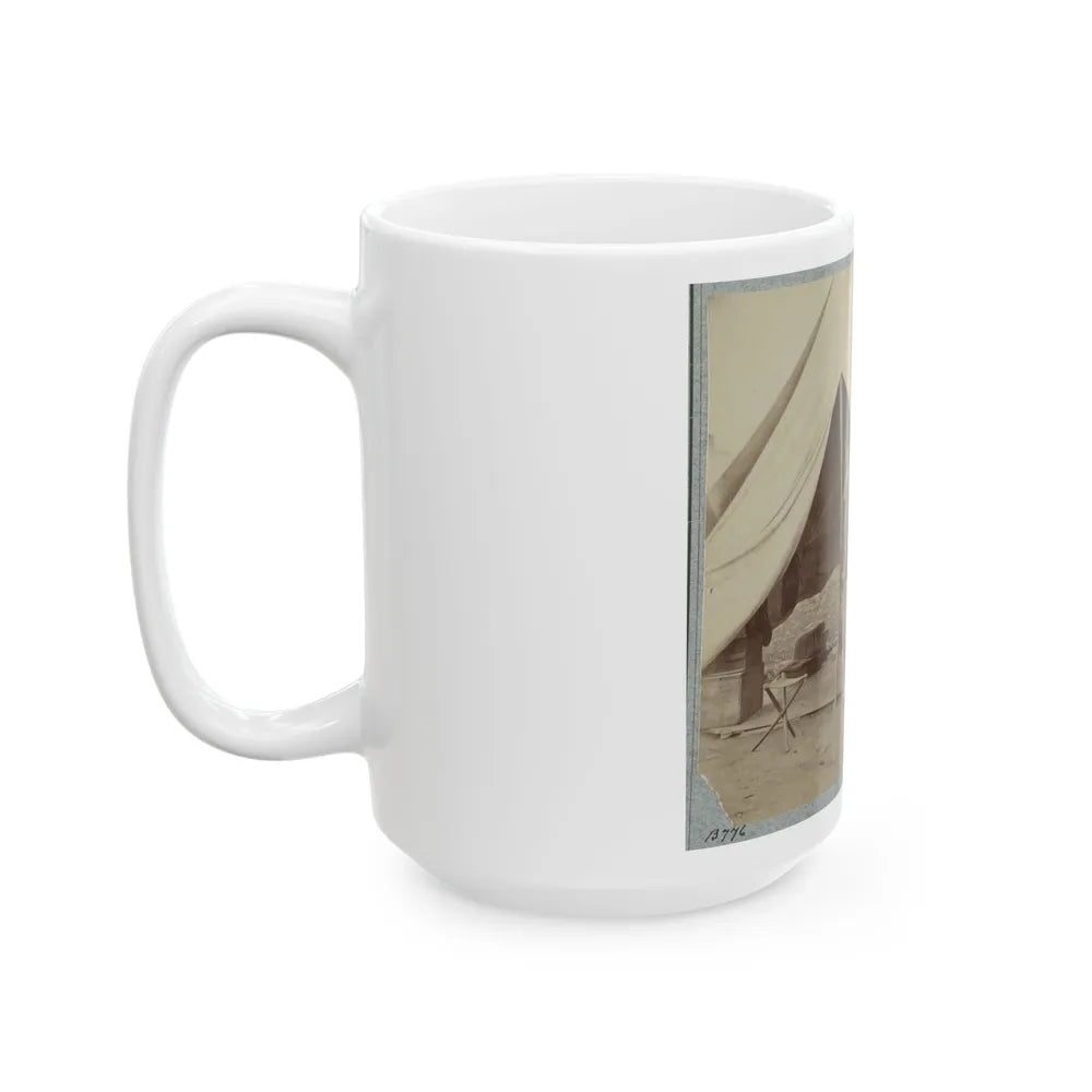 22d New York State Militia Near Harpers Ferry, Va., 1861 I.E.1862 005(2) (U.S. Civil War) White Coffee Mug-Go Mug Yourself