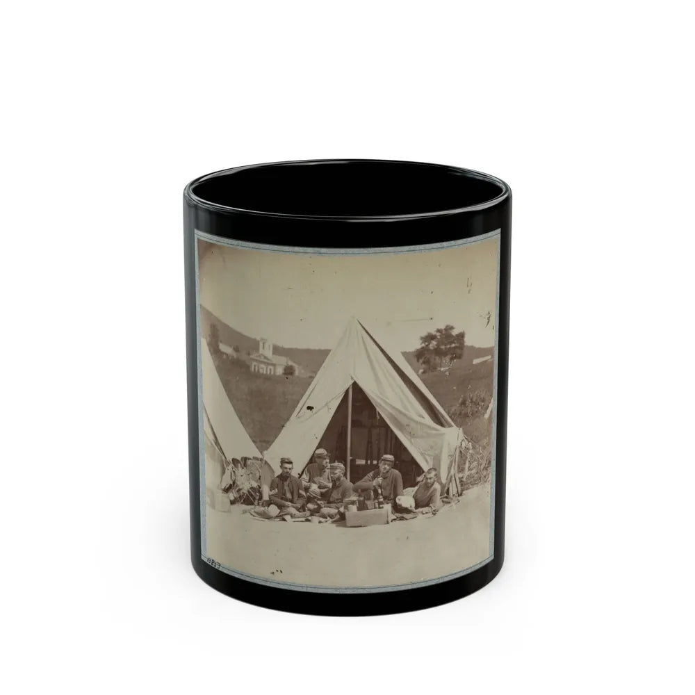 22d New York State Militia Near Harpers Ferry, Va., 1861 I.E.1862 006 (U.S. Civil War) Black Coffee Mug-11oz-Go Mug Yourself