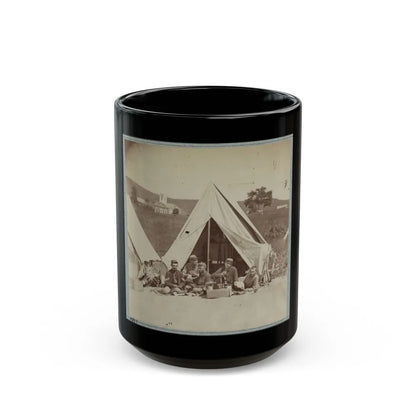 22d New York State Militia Near Harpers Ferry, Va., 1861 I.E.1862 006 (U.S. Civil War) Black Coffee Mug-15oz-Go Mug Yourself