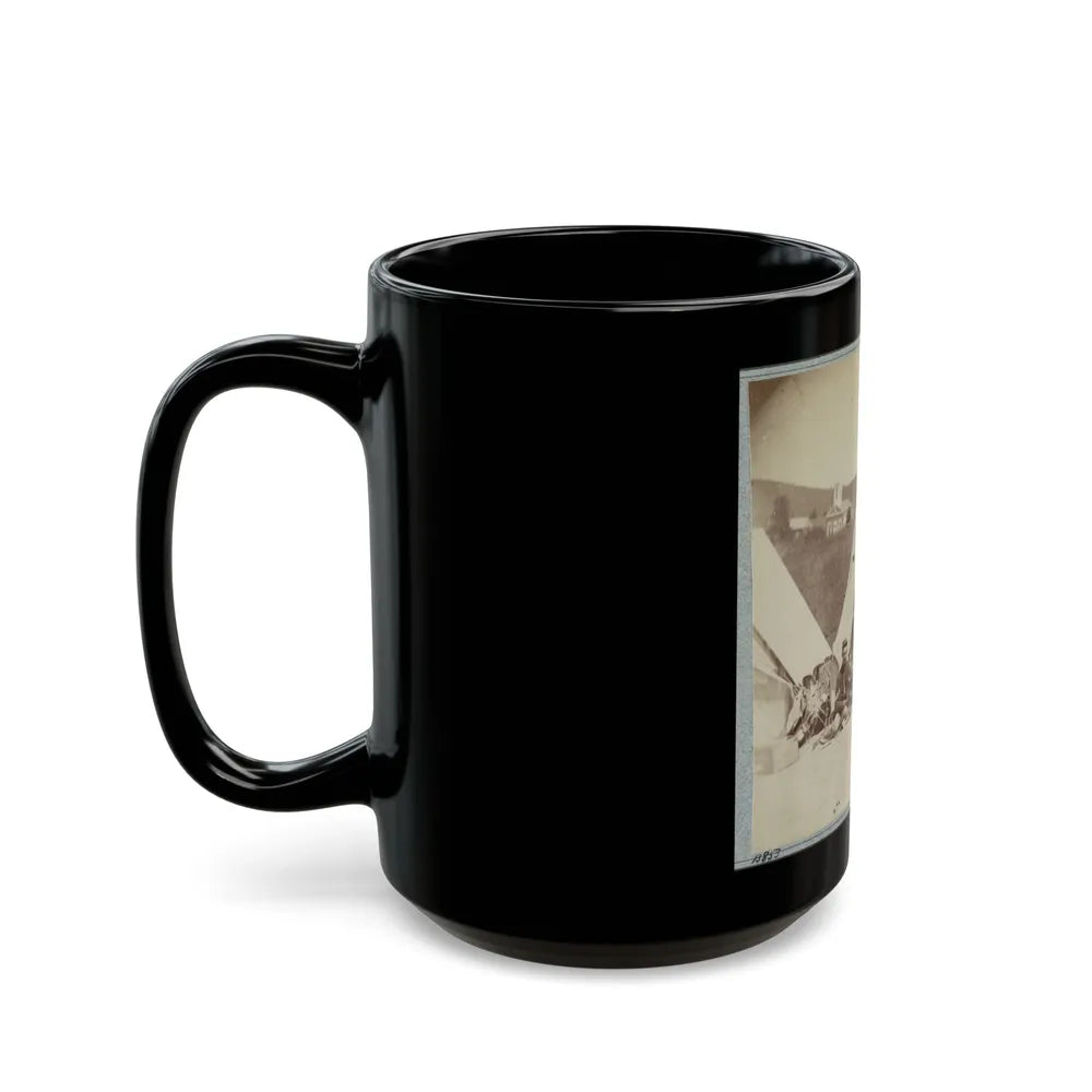 22d New York State Militia Near Harpers Ferry, Va., 1861 I.E.1862 006 (U.S. Civil War) Black Coffee Mug-Go Mug Yourself