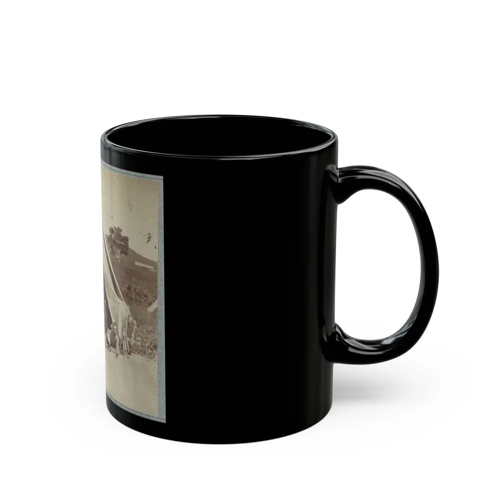 22d New York State Militia Near Harpers Ferry, Va., 1861 I.E.1862 006 (U.S. Civil War) Black Coffee Mug-Go Mug Yourself