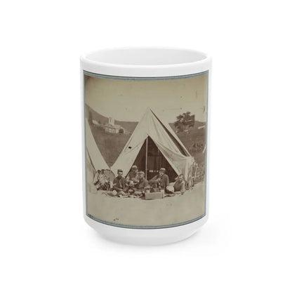 22d New York State Militia Near Harpers Ferry, Va., 1861 I.E.1862 006 (U.S. Civil War) White Coffee Mug-15oz-Go Mug Yourself