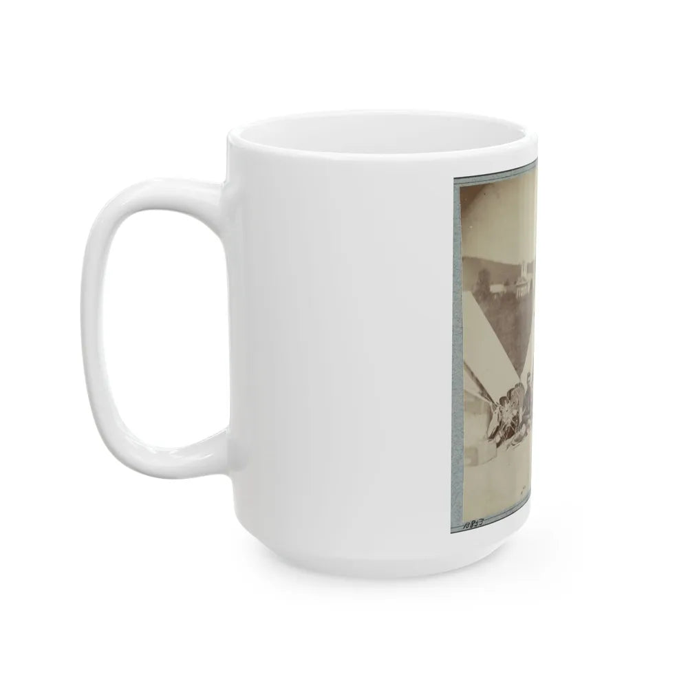 22d New York State Militia Near Harpers Ferry, Va., 1861 I.E.1862 006 (U.S. Civil War) White Coffee Mug-Go Mug Yourself