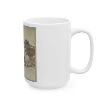 22d New York State Militia Near Harpers Ferry, Va., 1861 I.E.1862 006 (U.S. Civil War) White Coffee Mug-Go Mug Yourself