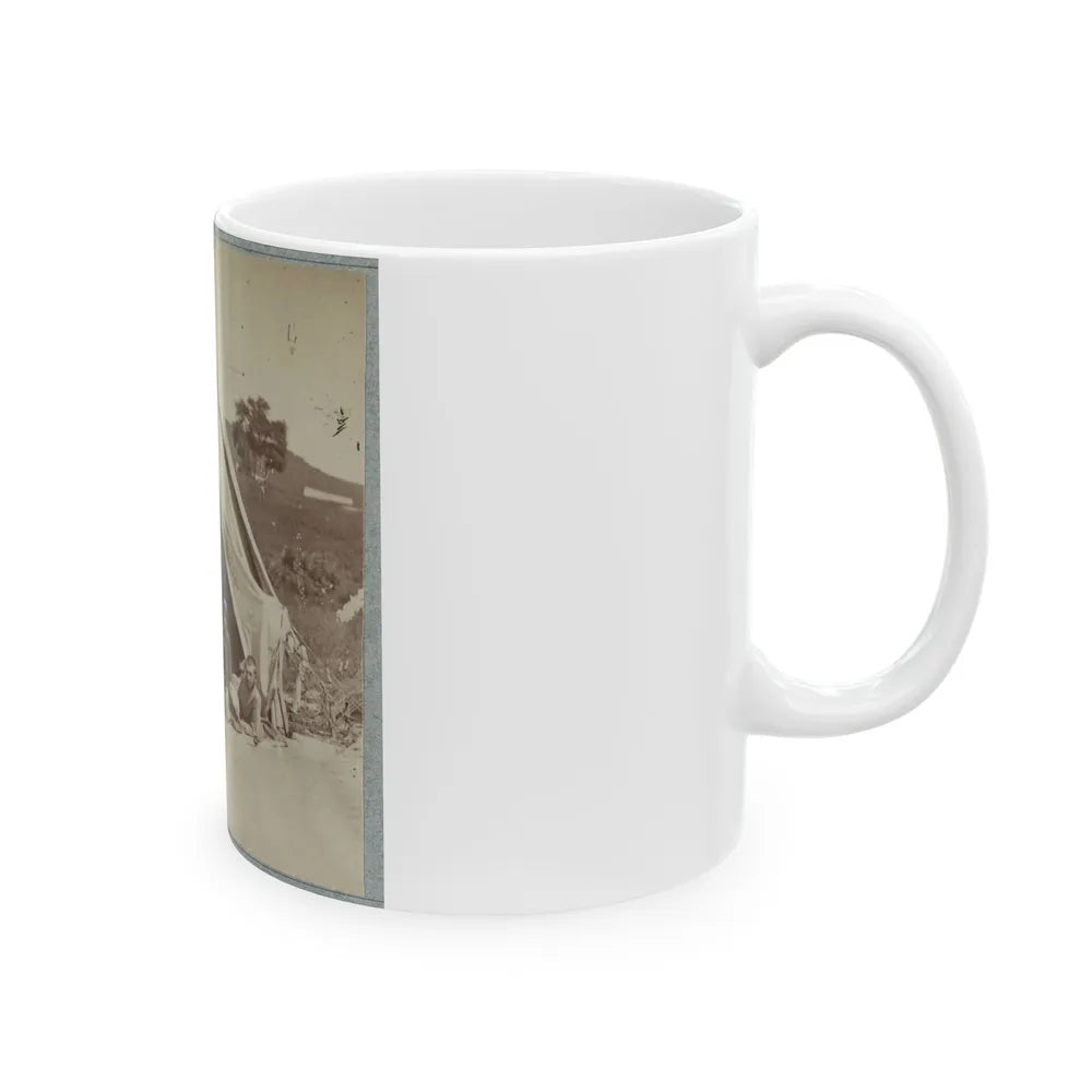 22d New York State Militia Near Harpers Ferry, Va., 1861 I.E.1862 006 (U.S. Civil War) White Coffee Mug-Go Mug Yourself