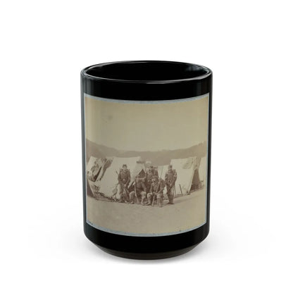 22d New York State Militia Near Harpers Ferry, Va., 1861 I.E.1862 007 (U.S. Civil War) Black Coffee Mug-15oz-Go Mug Yourself