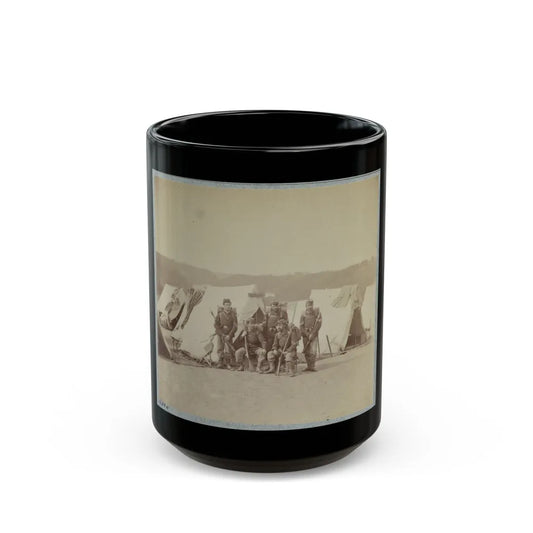 22d New York State Militia Near Harpers Ferry, Va., 1861 I.E.1862 007 (U.S. Civil War) Black Coffee Mug-15oz-Go Mug Yourself