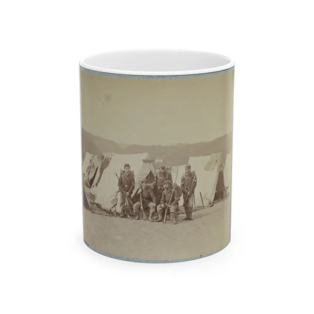 22d New York State Militia Near Harpers Ferry, Va., 1861 I.E.1862 007 (U.S. Civil War) White Coffee Mug-11oz-Go Mug Yourself