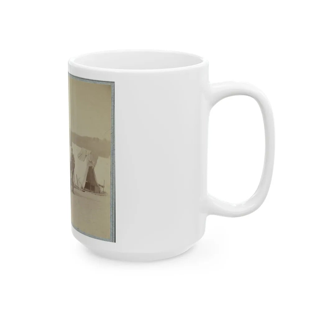 22d New York State Militia Near Harpers Ferry, Va., 1861 I.E.1862 007 (U.S. Civil War) White Coffee Mug-Go Mug Yourself