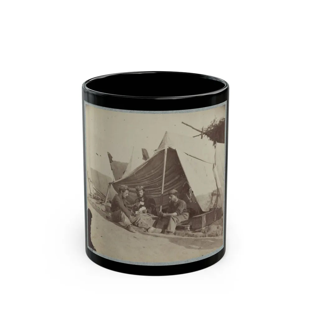 22d New York State Militia Near Harpers Ferry, Va., 1861 I.E.1862 008 (U.S. Civil War) Black Coffee Mug-11oz-Go Mug Yourself