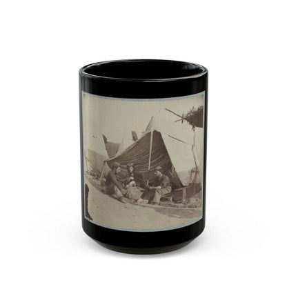 22d New York State Militia Near Harpers Ferry, Va., 1861 I.E.1862 008 (U.S. Civil War) Black Coffee Mug-15oz-Go Mug Yourself