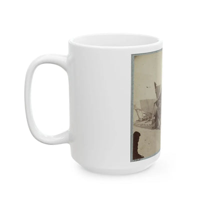 22d New York State Militia Near Harpers Ferry, Va., 1861 I.E.1862 008 (U.S. Civil War) White Coffee Mug-Go Mug Yourself