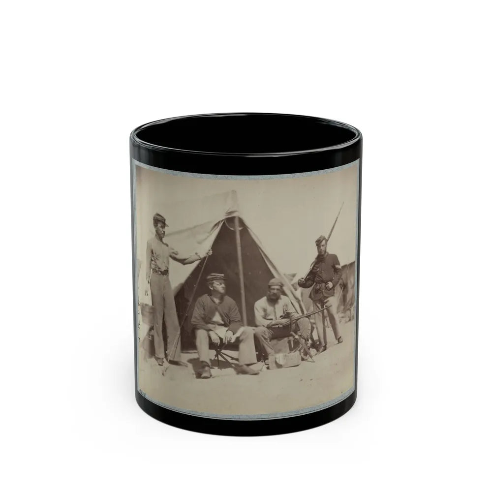 22d New York State Militia Near Harpers Ferry, Va., 1861 I.E.1862 009 (U.S. Civil War) Black Coffee Mug-11oz-Go Mug Yourself