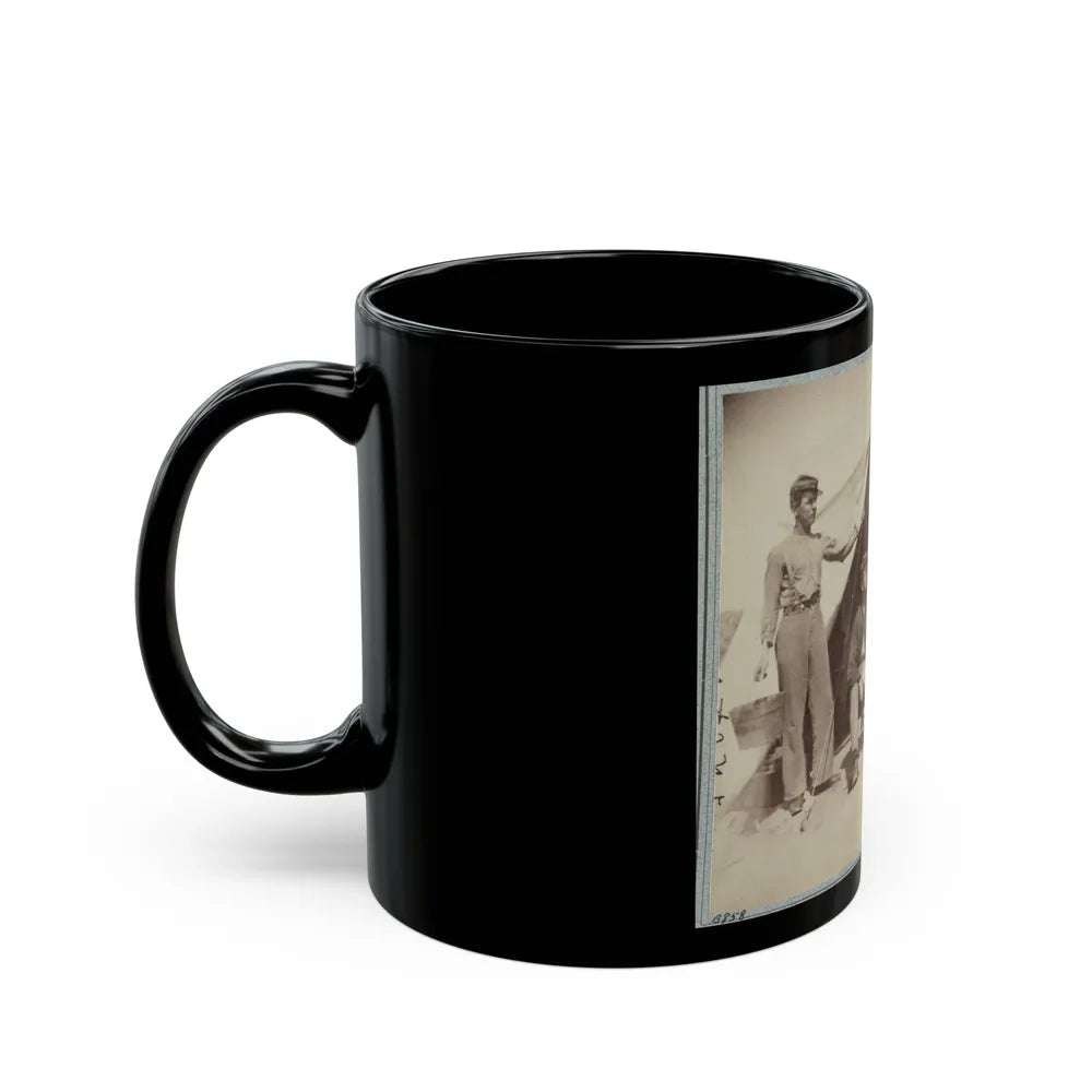 22d New York State Militia Near Harpers Ferry, Va., 1861 I.E.1862 009 (U.S. Civil War) Black Coffee Mug-Go Mug Yourself