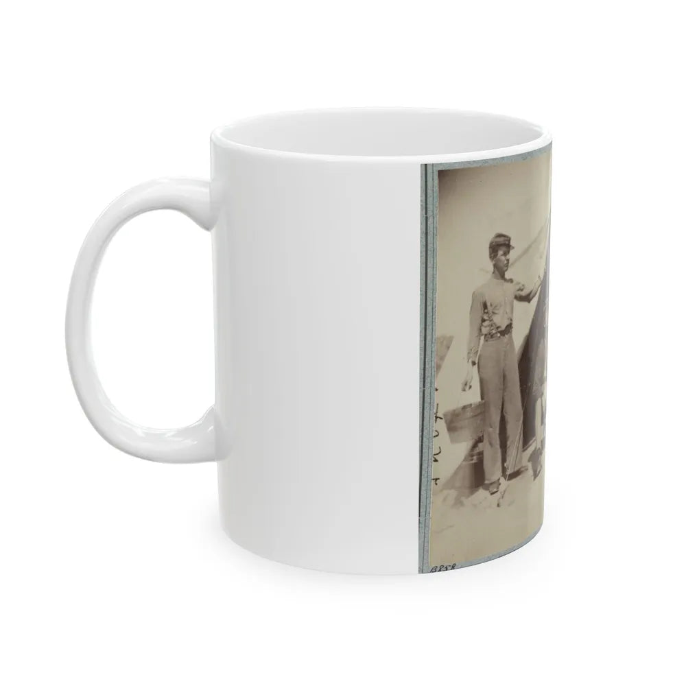 22d New York State Militia Near Harpers Ferry, Va., 1861 I.E.1862 009 (U.S. Civil War) White Coffee Mug-Go Mug Yourself