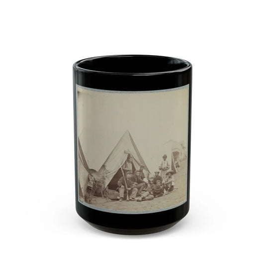 22d New York State Militia Near Harpers Ferry, Va., 1861 I.E.1862 010 (U.S. Civil War) Black Coffee Mug-15oz-Go Mug Yourself